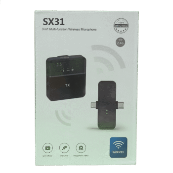 SX31 3-in-1 Wireless Microphone